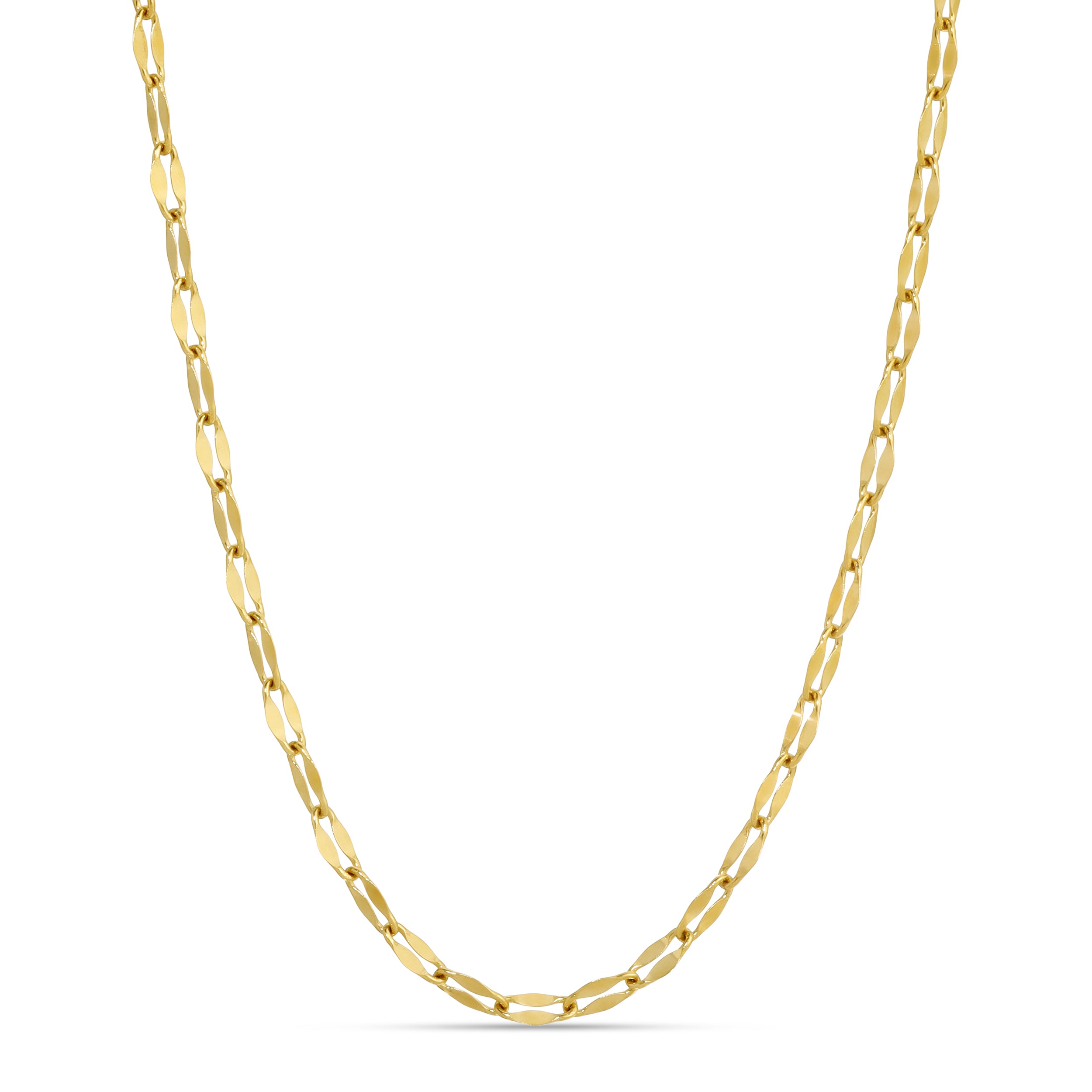 Stainless Steel Double Dapped Bar Chain