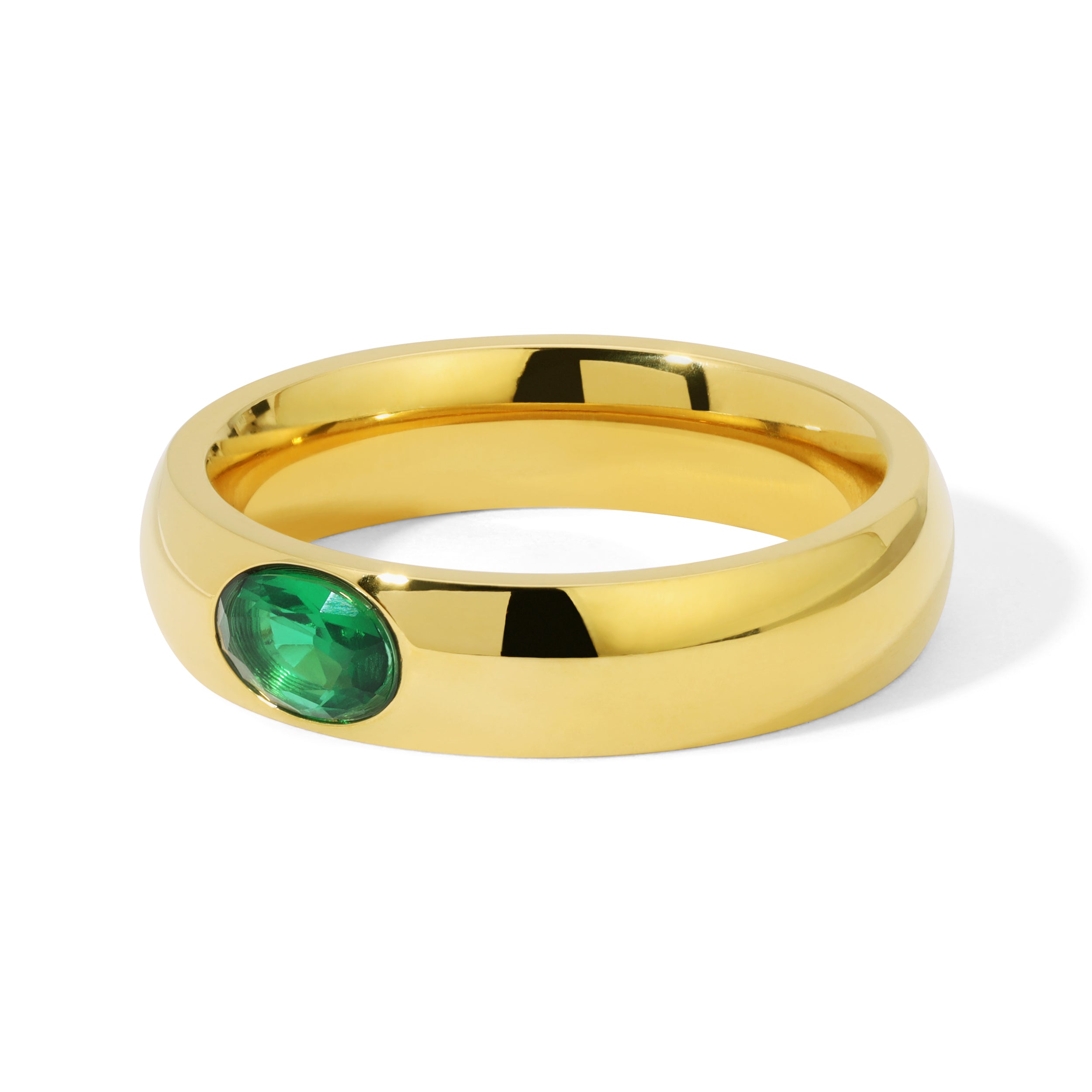 Oval Stone Ring