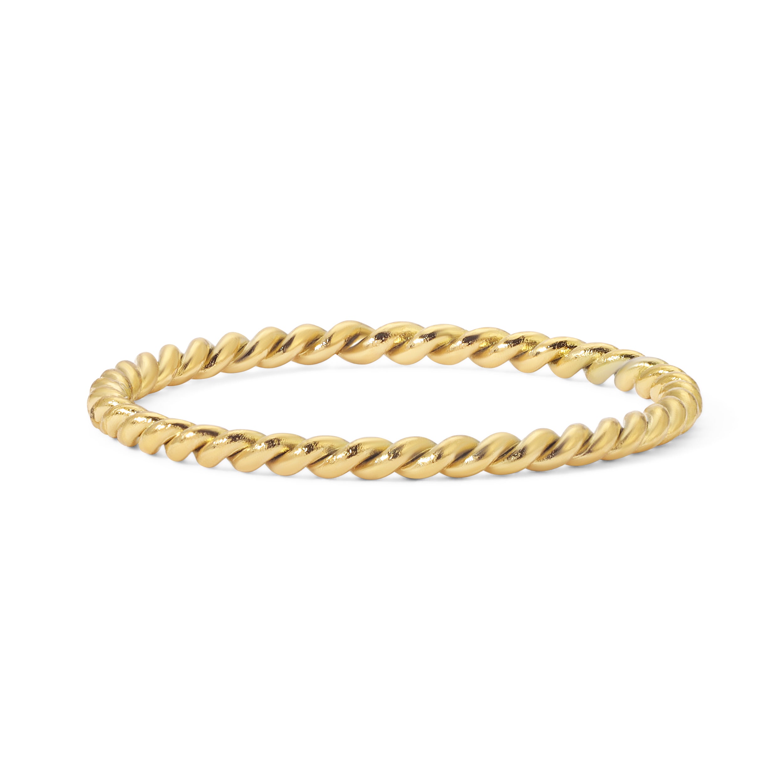 Stainless Steel Twist Ring