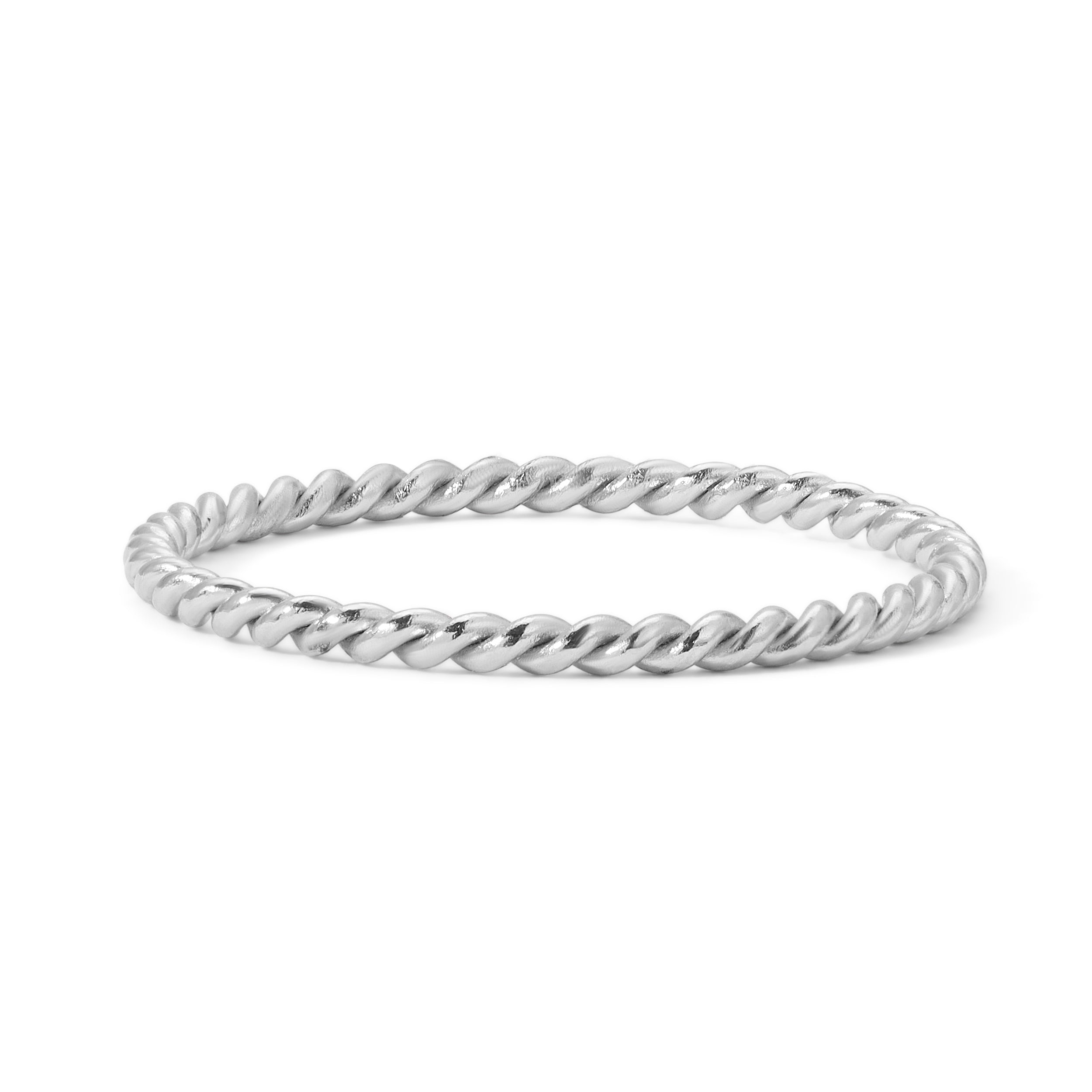 Stainless Steel Twist Ring
