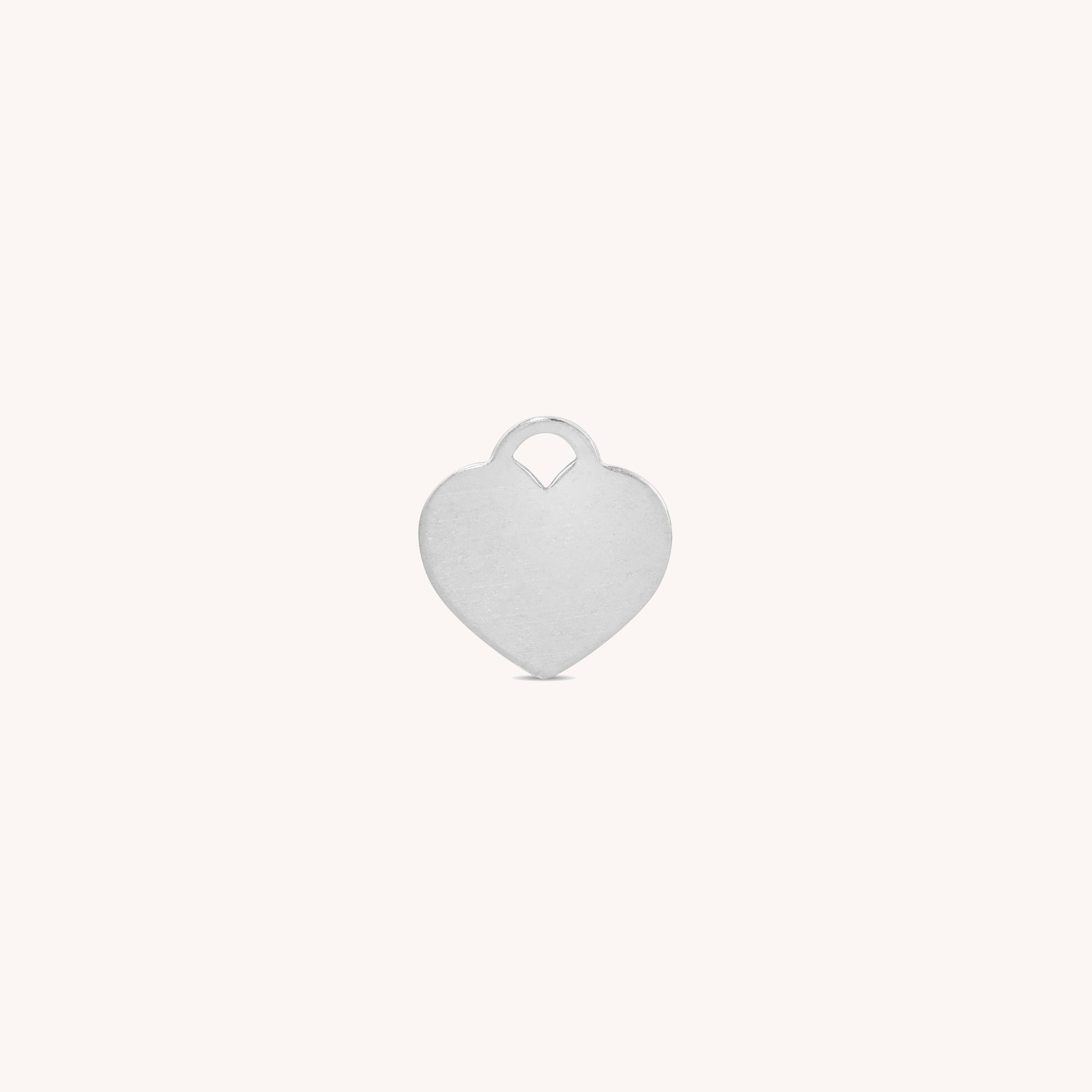 Medium Heart Engravable Pendant