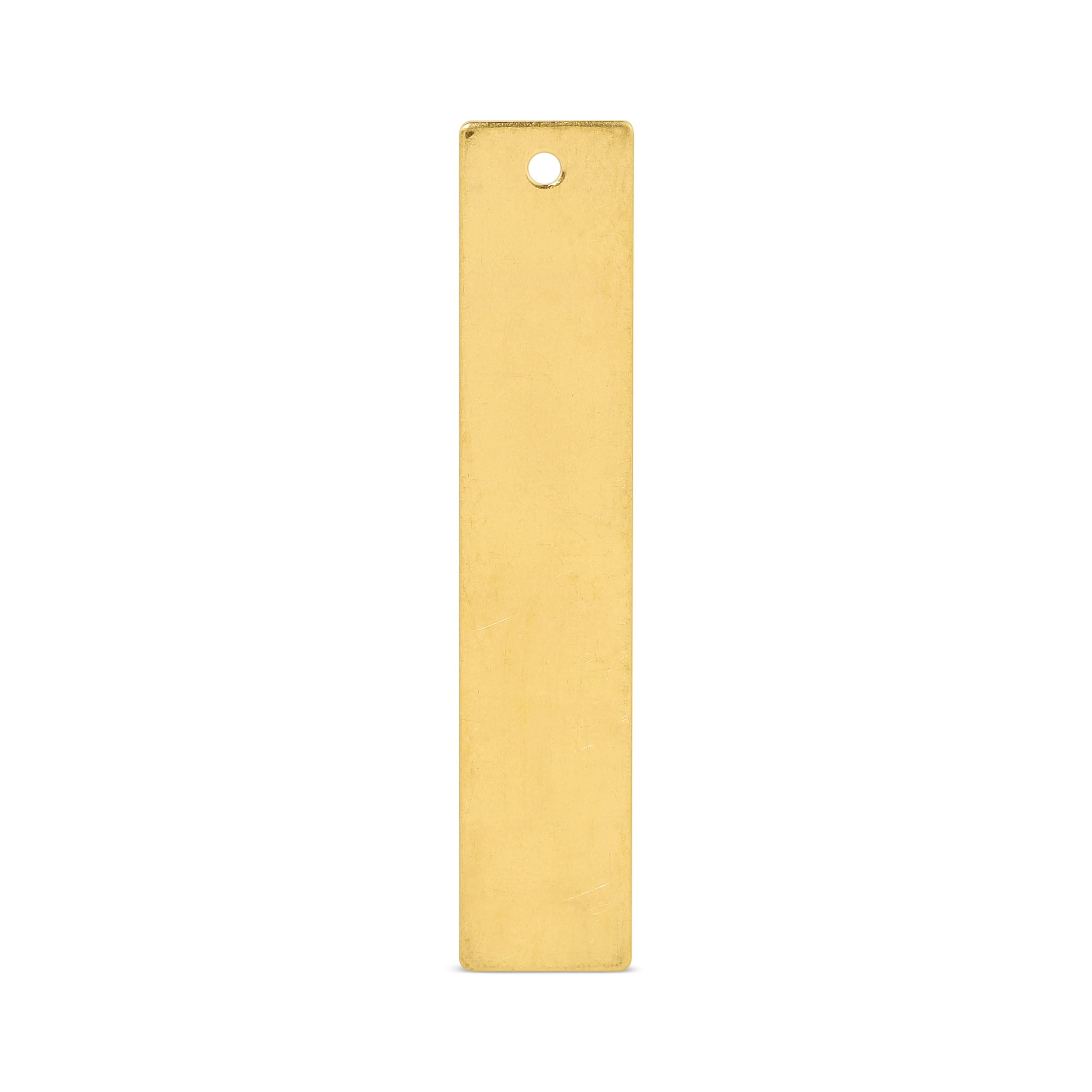 Vertical Bar Engravable Charm