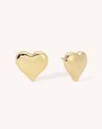 Statement Heart Studs