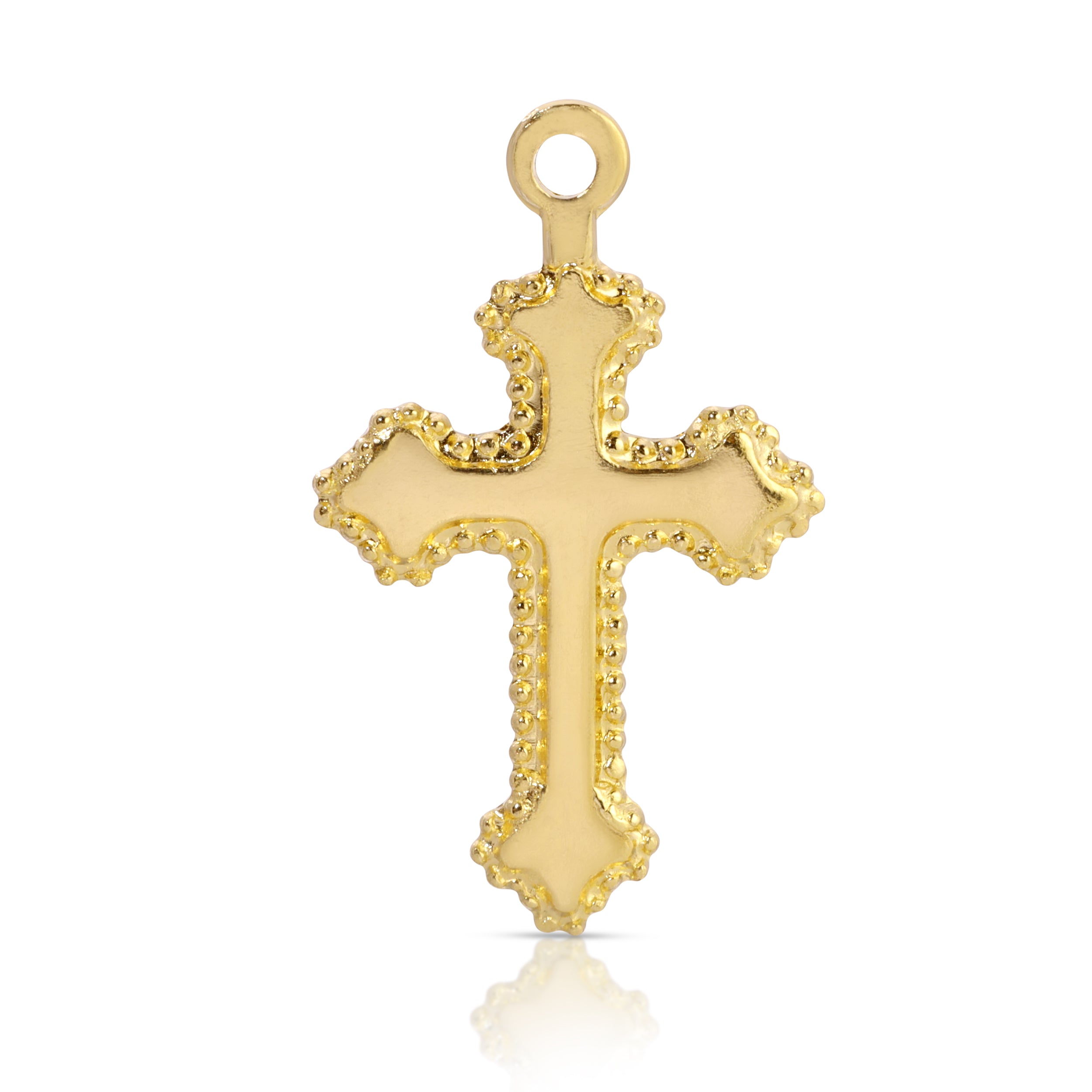 Detailed Cross Charm