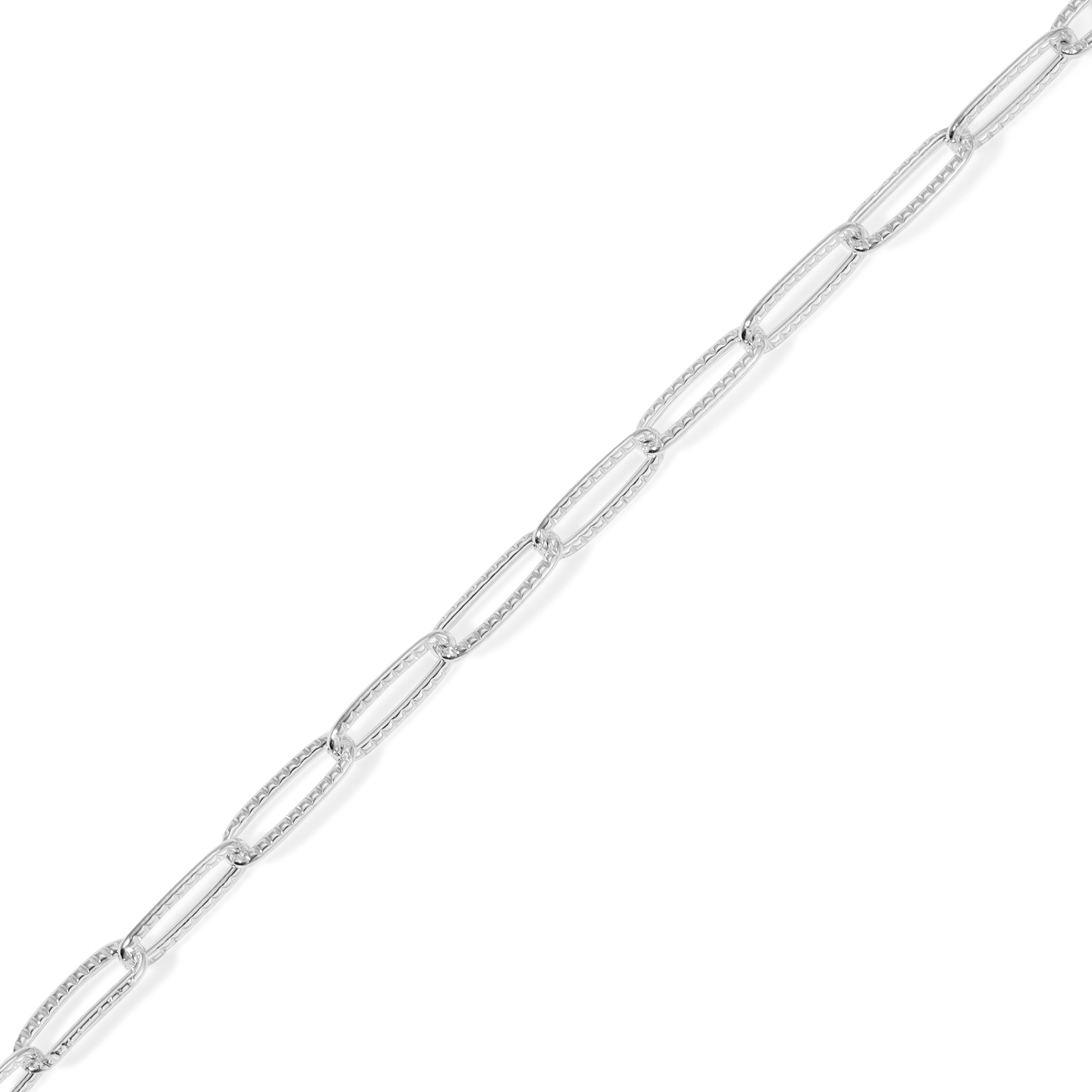 Textured Paperclip Chain