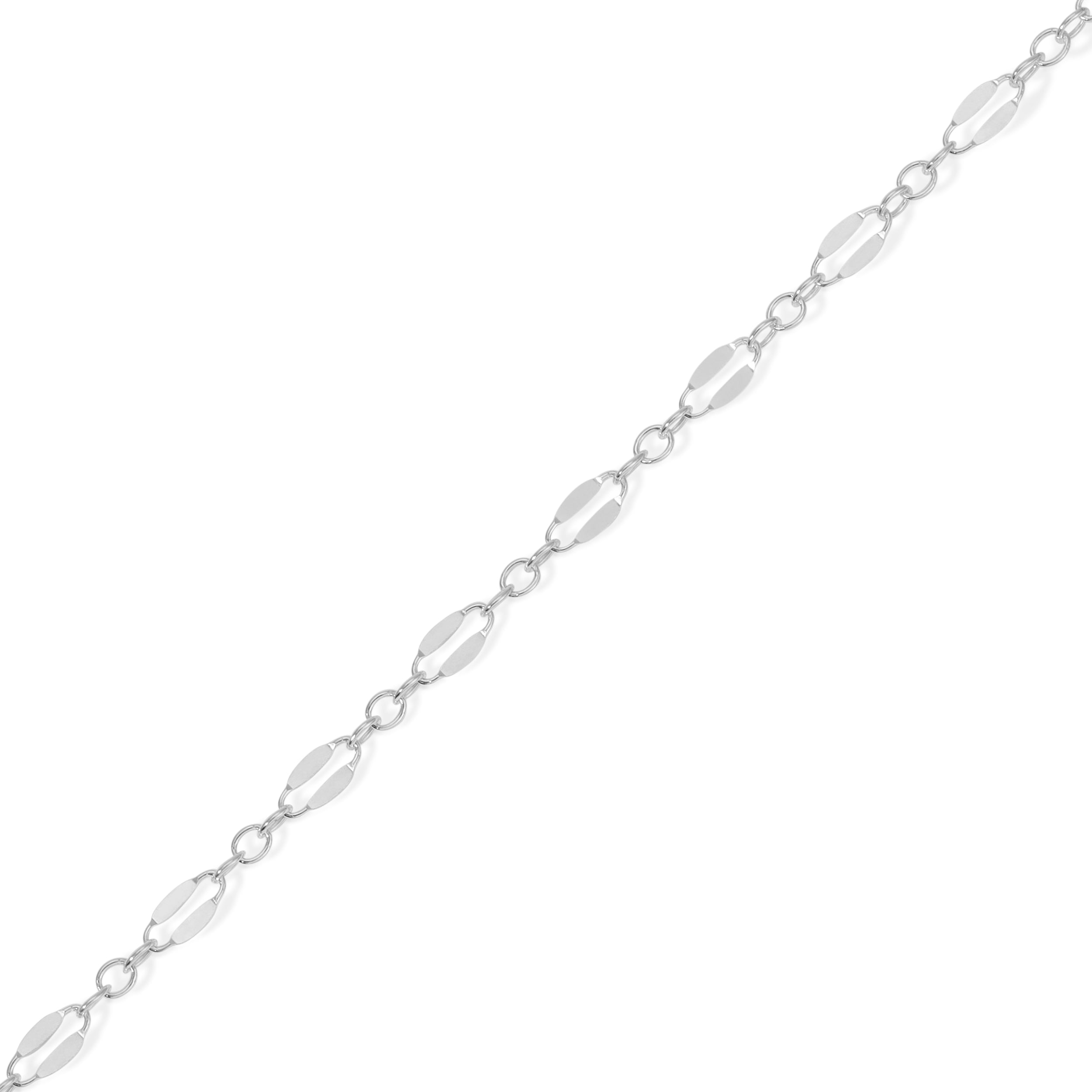 Flat Double Dapped Bar Chain