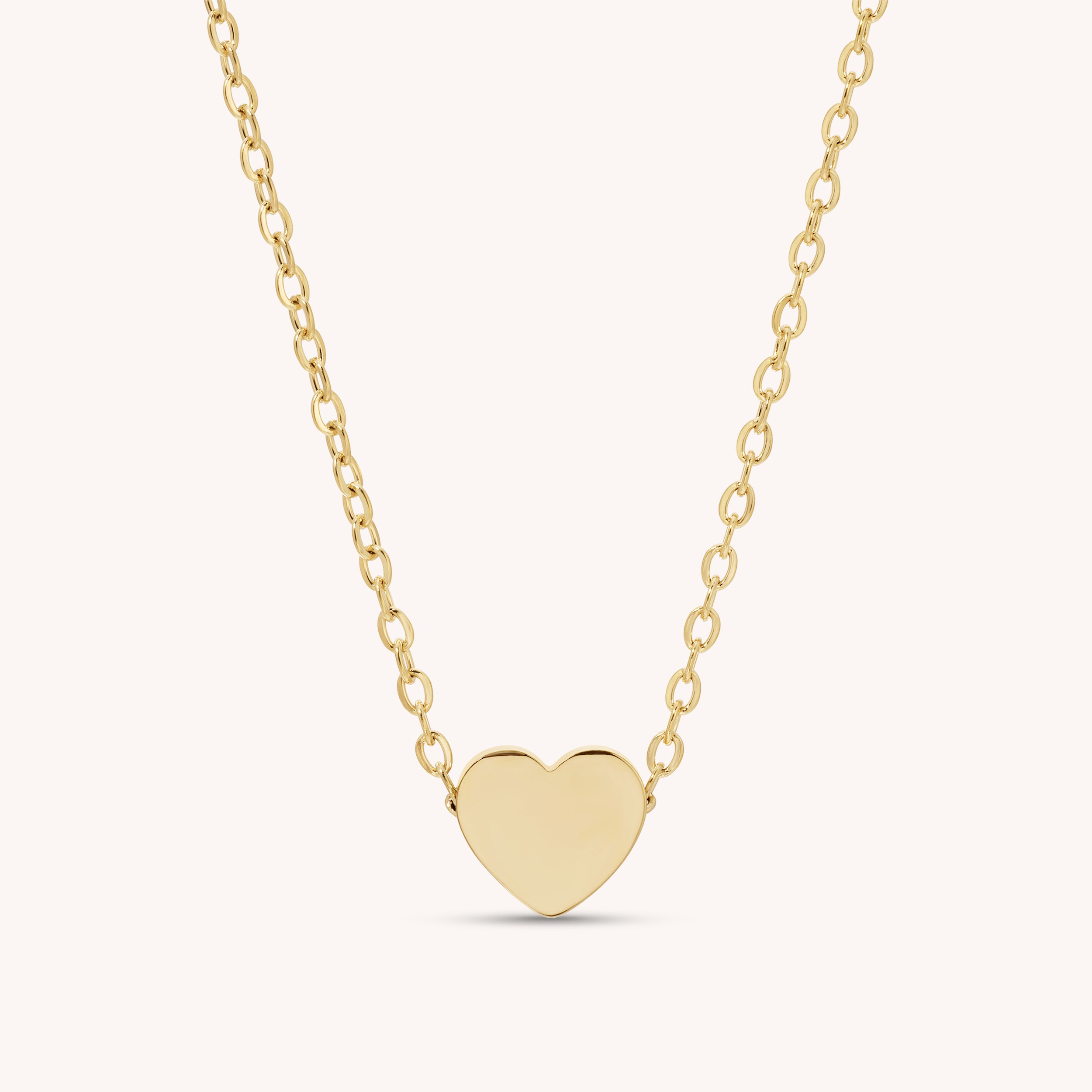 Mini Engravable Heart Necklace