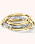 Two Tone Triple Ring