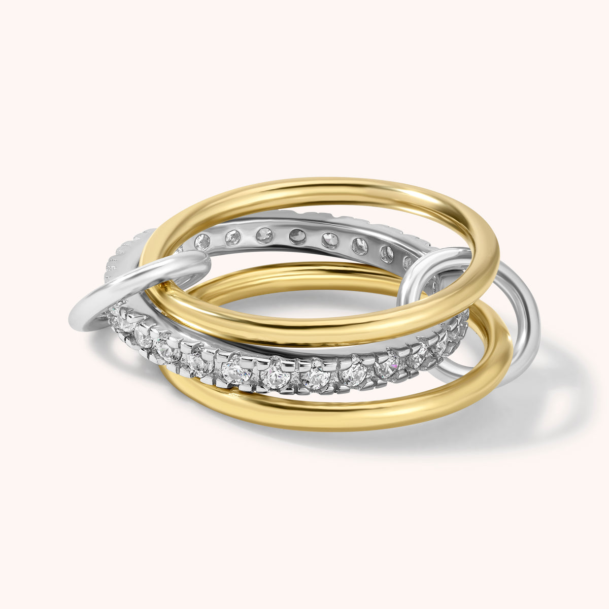 アクセサリー hum jewelry TRIPLE RING TRIPLE THREAT RING – Hard Jewelry™