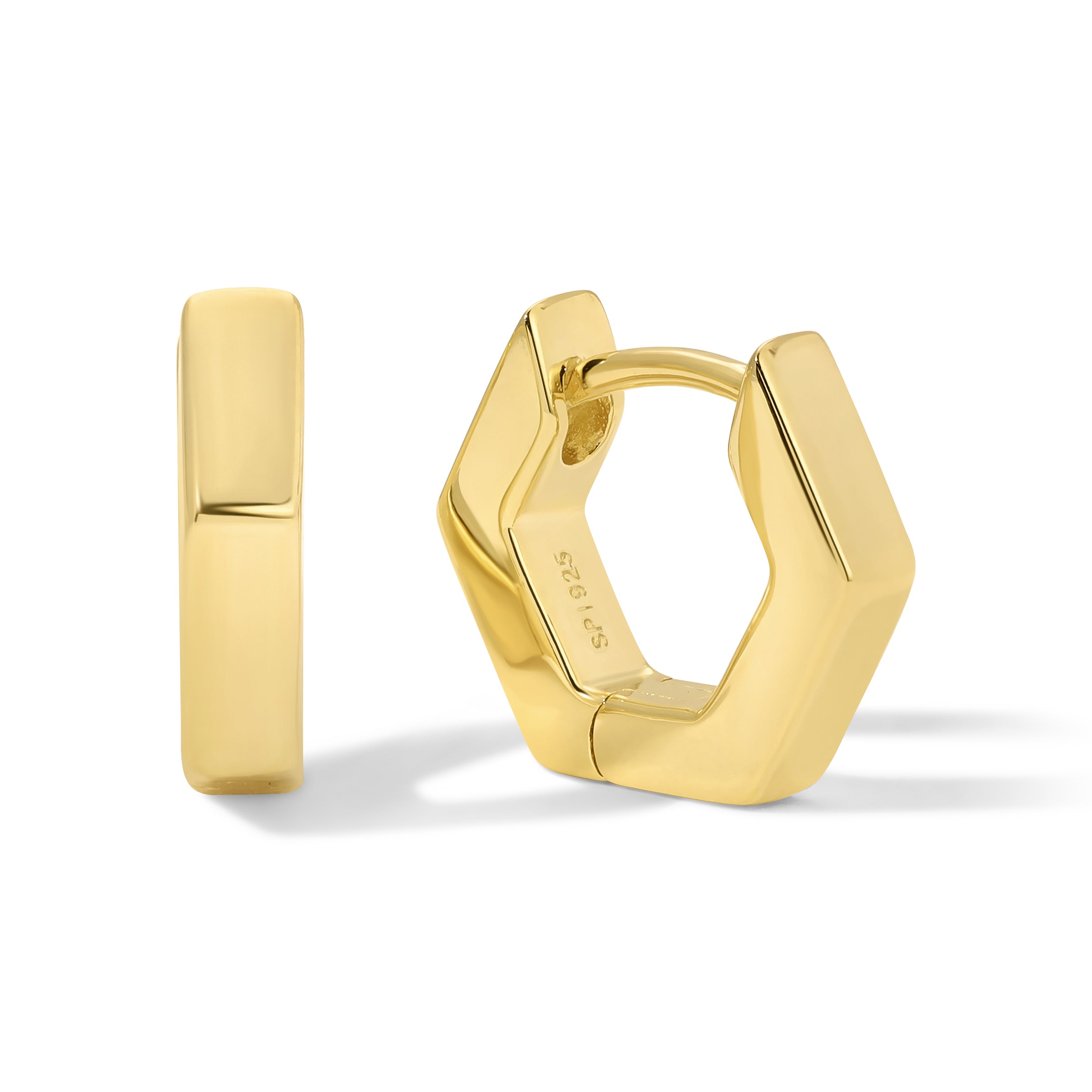 Hexagon Huggies