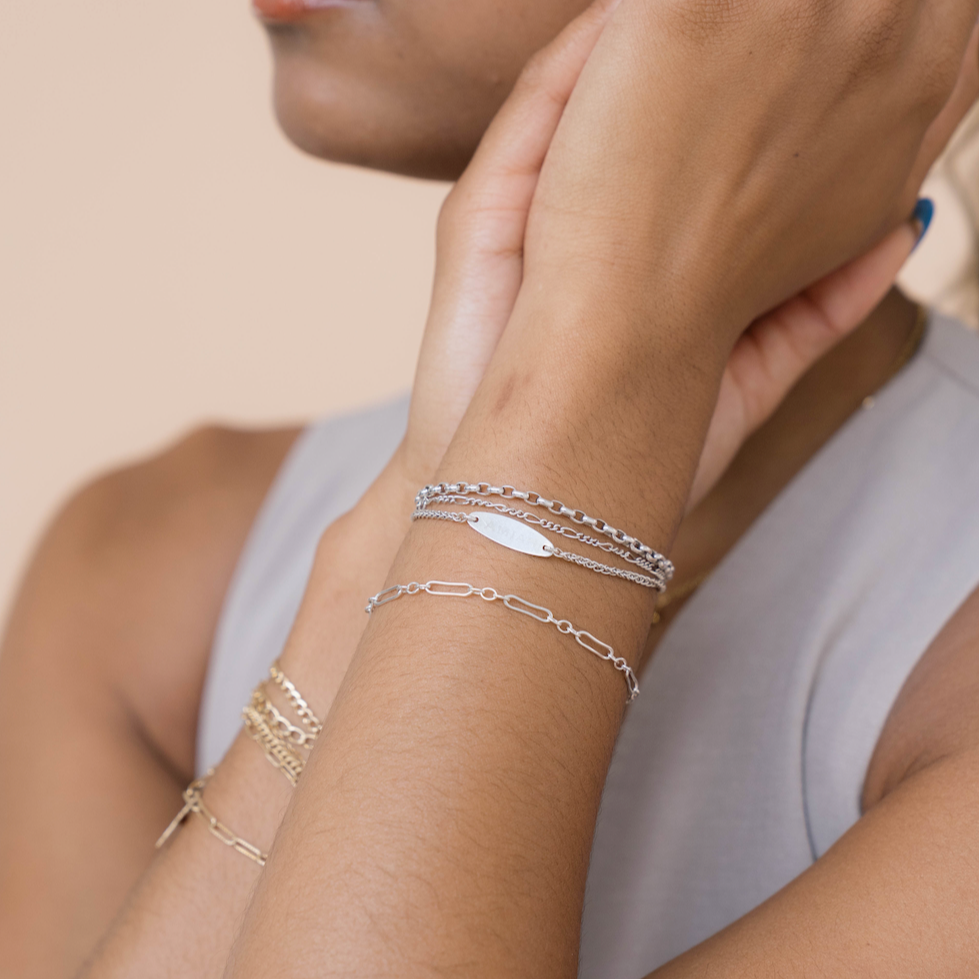 3+1 Extra Long Oval Chain
