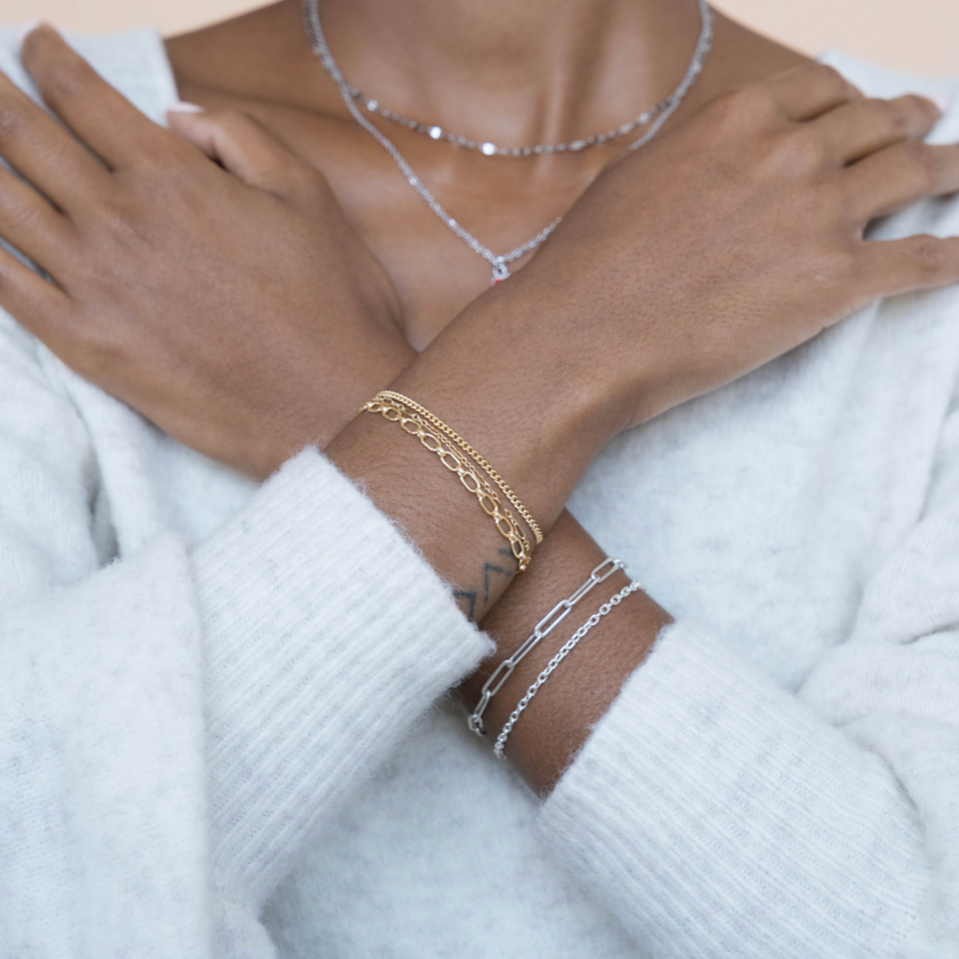 Long and Short Oval Chain
