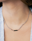 Stainless Steel Engravable Cuban Chain Necklace