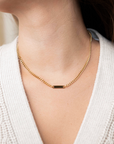 Stainless Steel Engravable Cuban Chain Necklace