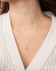 Mini Bubble Letter Necklace