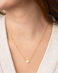 Mini Engravable Heart Necklace