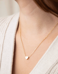 Mini Engravable Heart Necklace