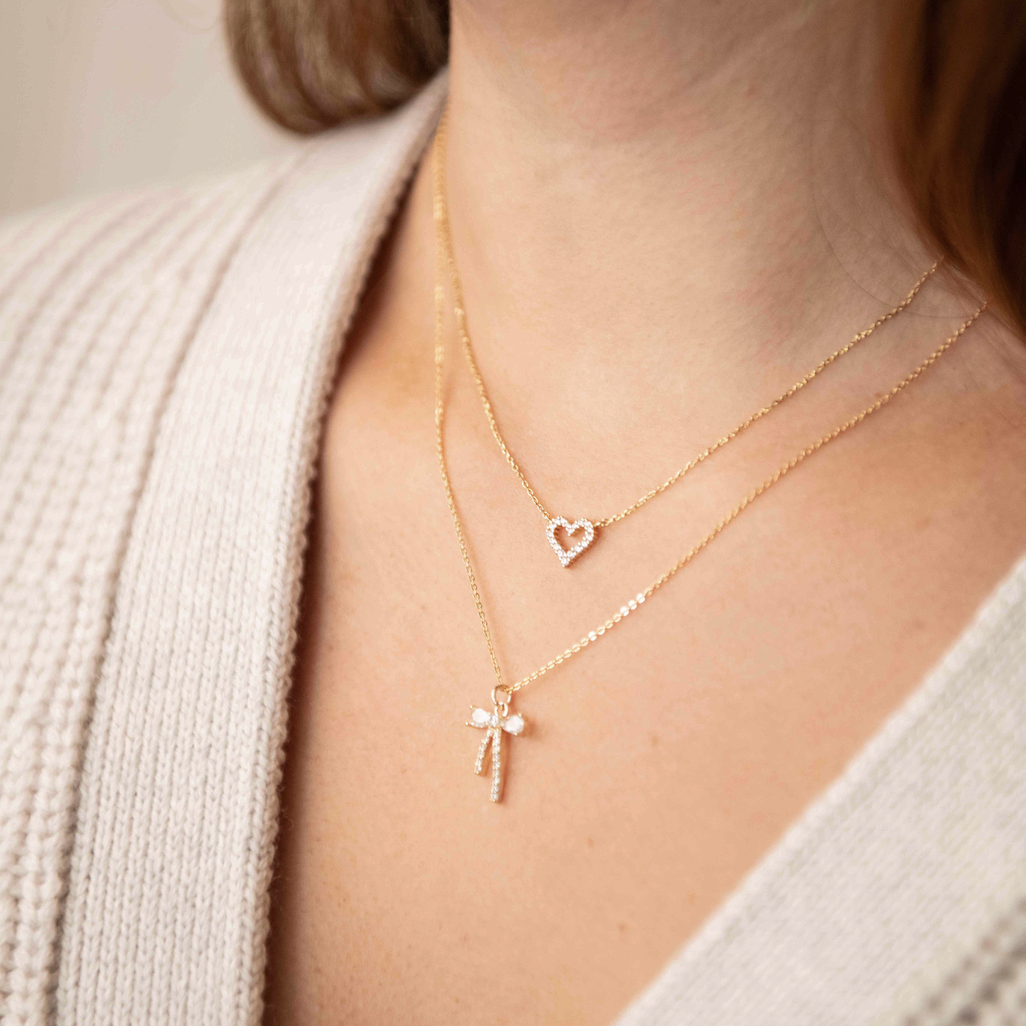 Bow Necklace