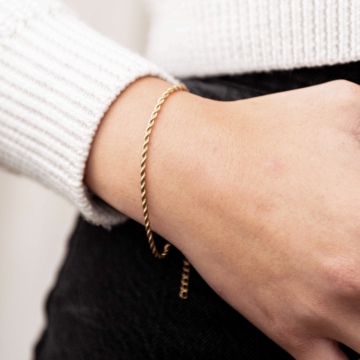 Stainless Steel Rope Bracelet