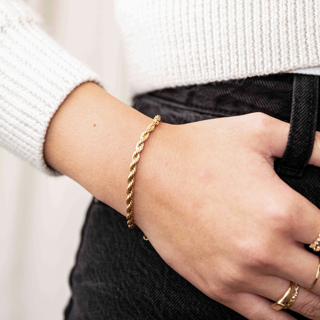Stainless Steel Rope Bracelet