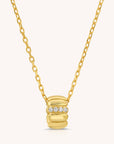 Marshmallow CZ Pendant Necklace