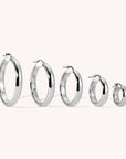 Chunky Rounded Hoops