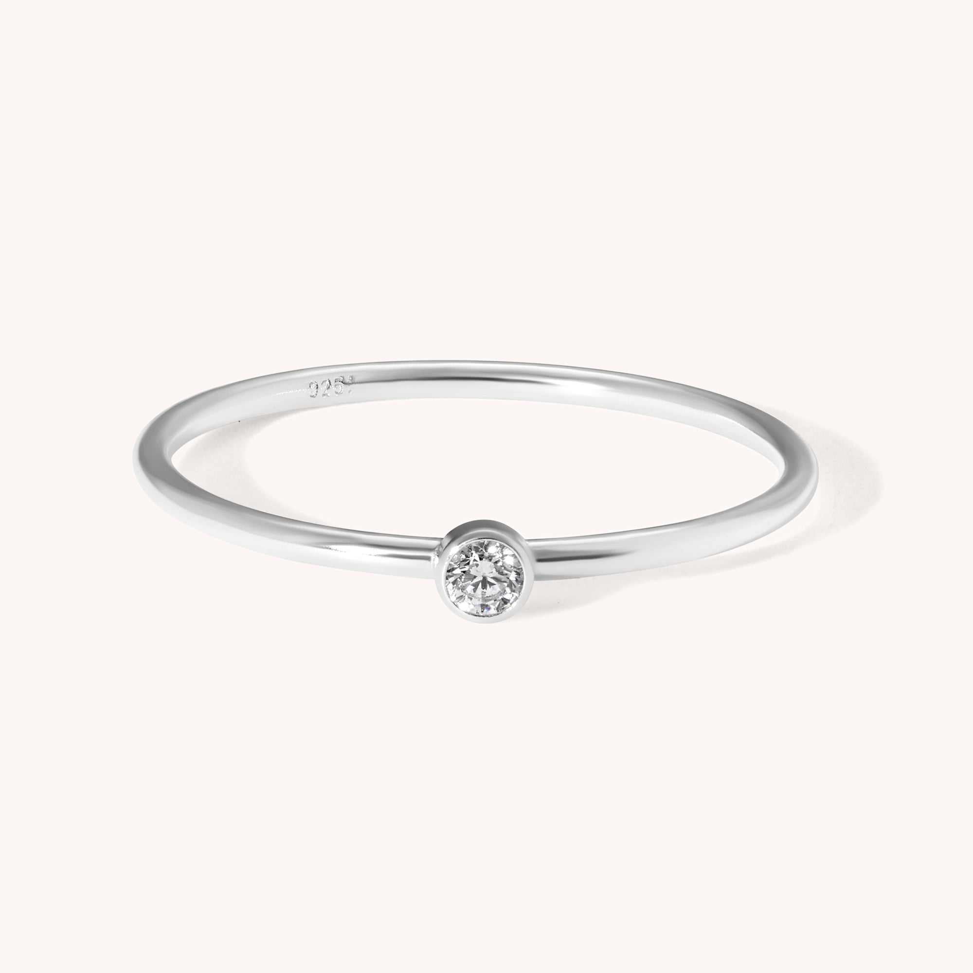Simple CZ Ring