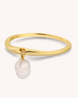 Pearl Dangle Ring