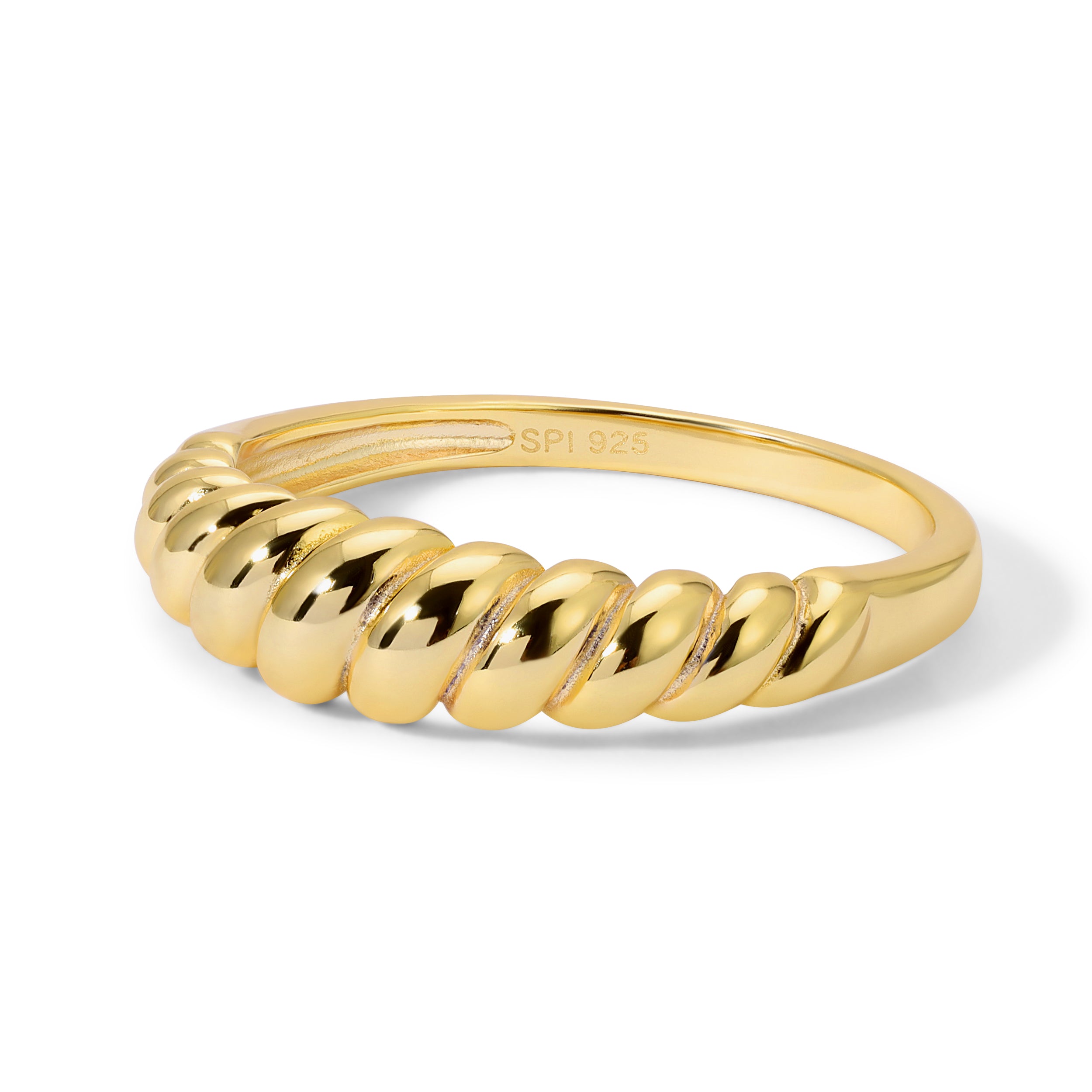 Croissant Dome Ring