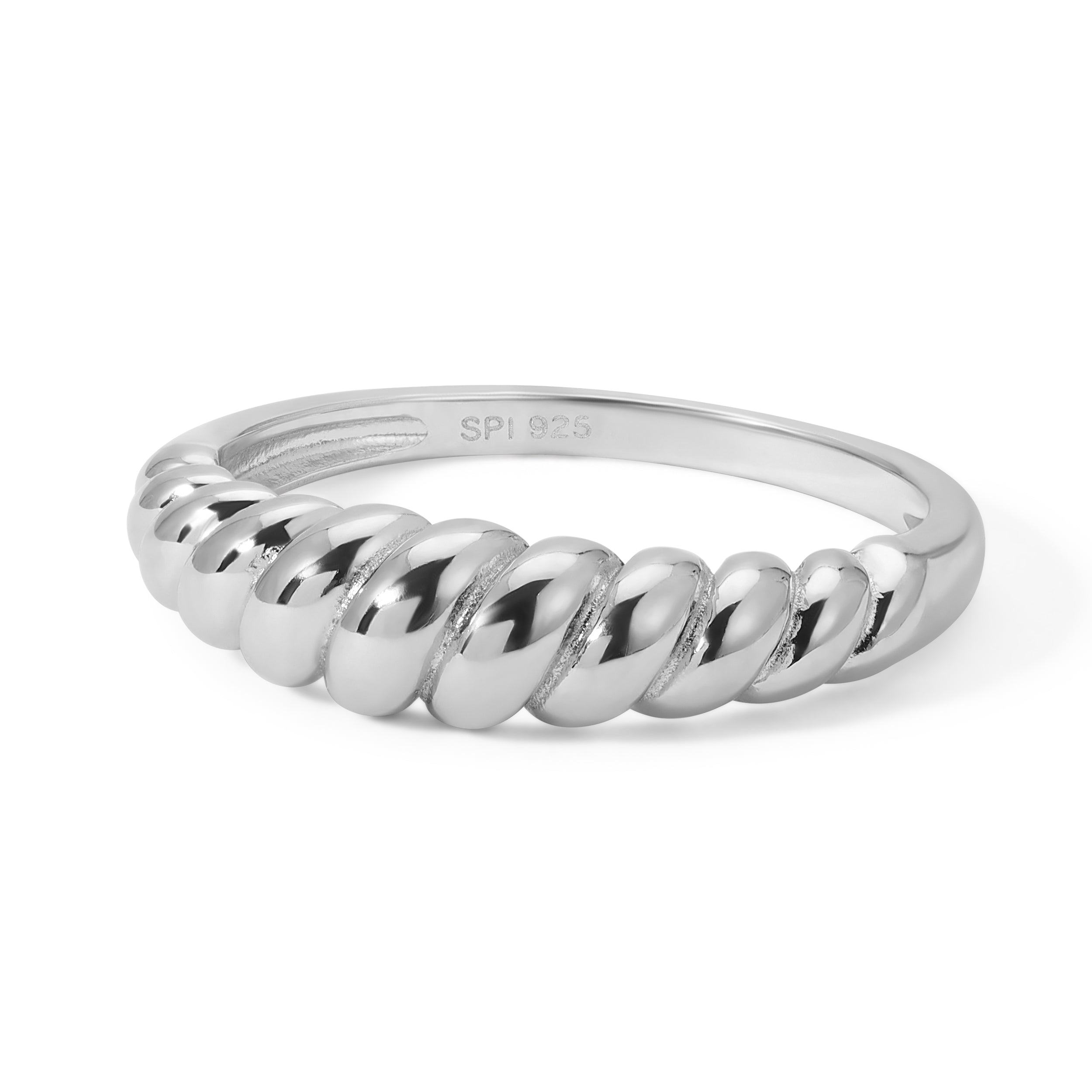 Croissant Dome Ring