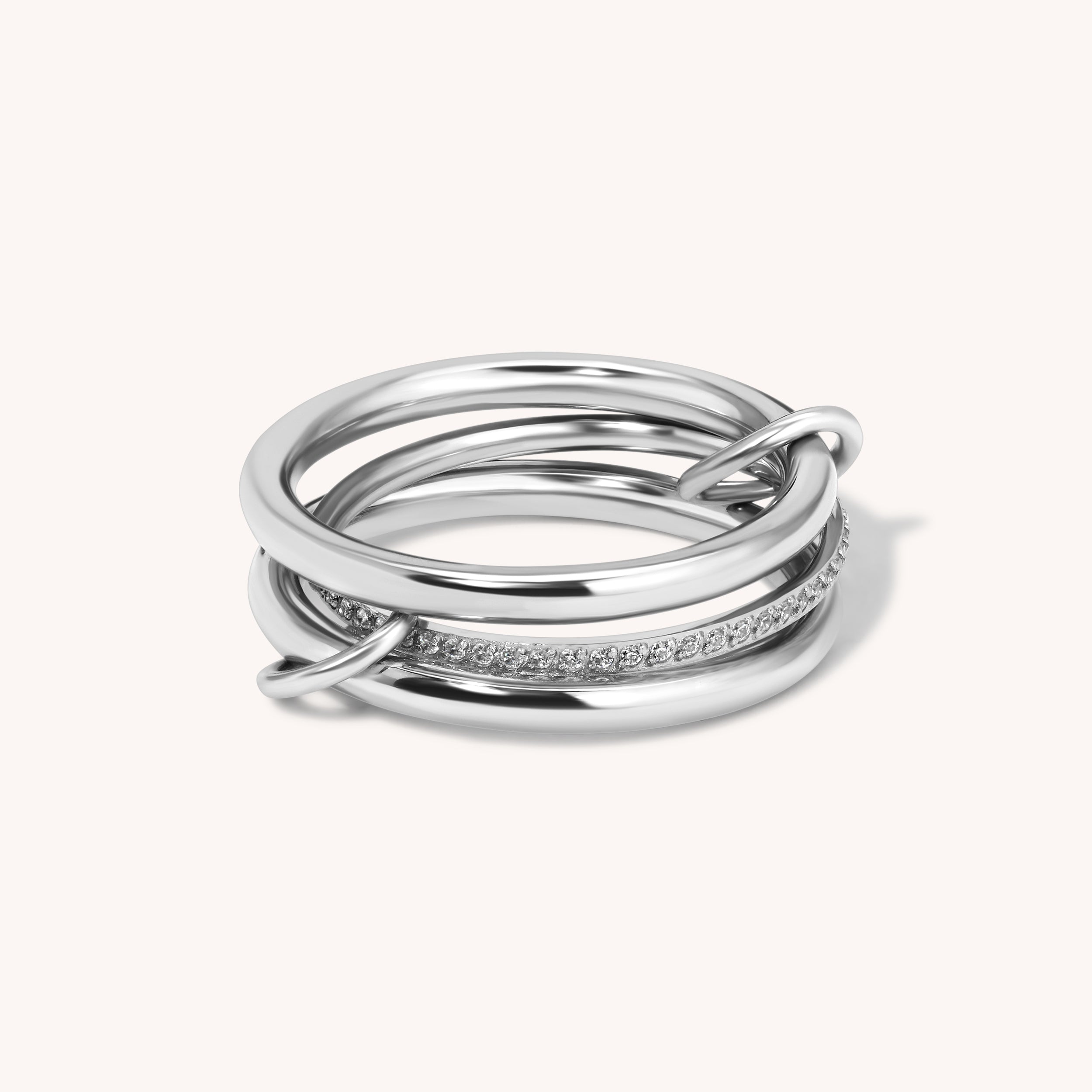 Stainless Steel Triple Ring