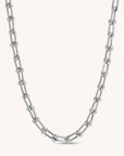 Chunky Bead Paperclip Chain