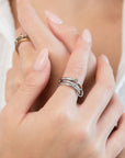 Stainless Steel Triple Ring