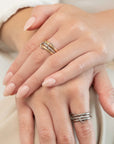 Stainless Steel Triple Ring