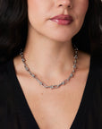 Chunky Bead Paperclip Chain