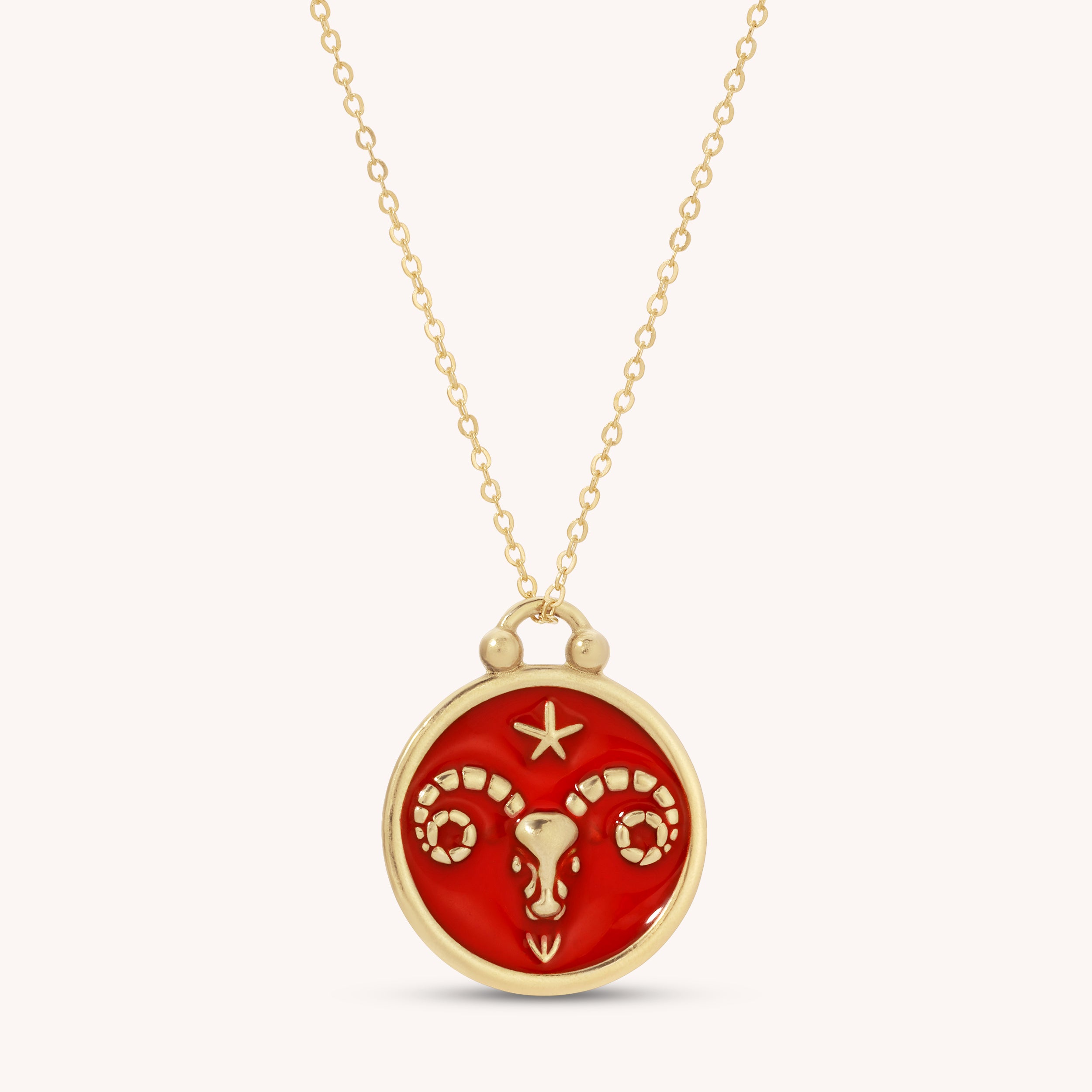 Zodiac Medallion Necklace