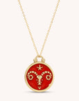 Zodiac Medallion Necklace