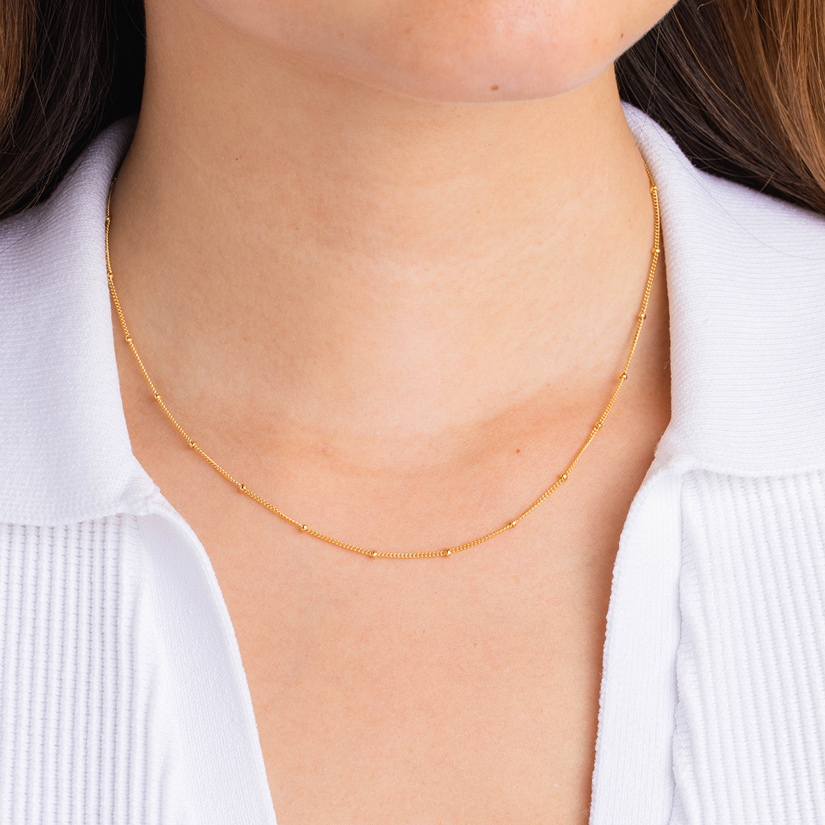 Beaded Satellite Chain