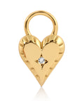 CZ Heart Charm