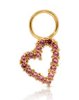 Pink Heart Charm