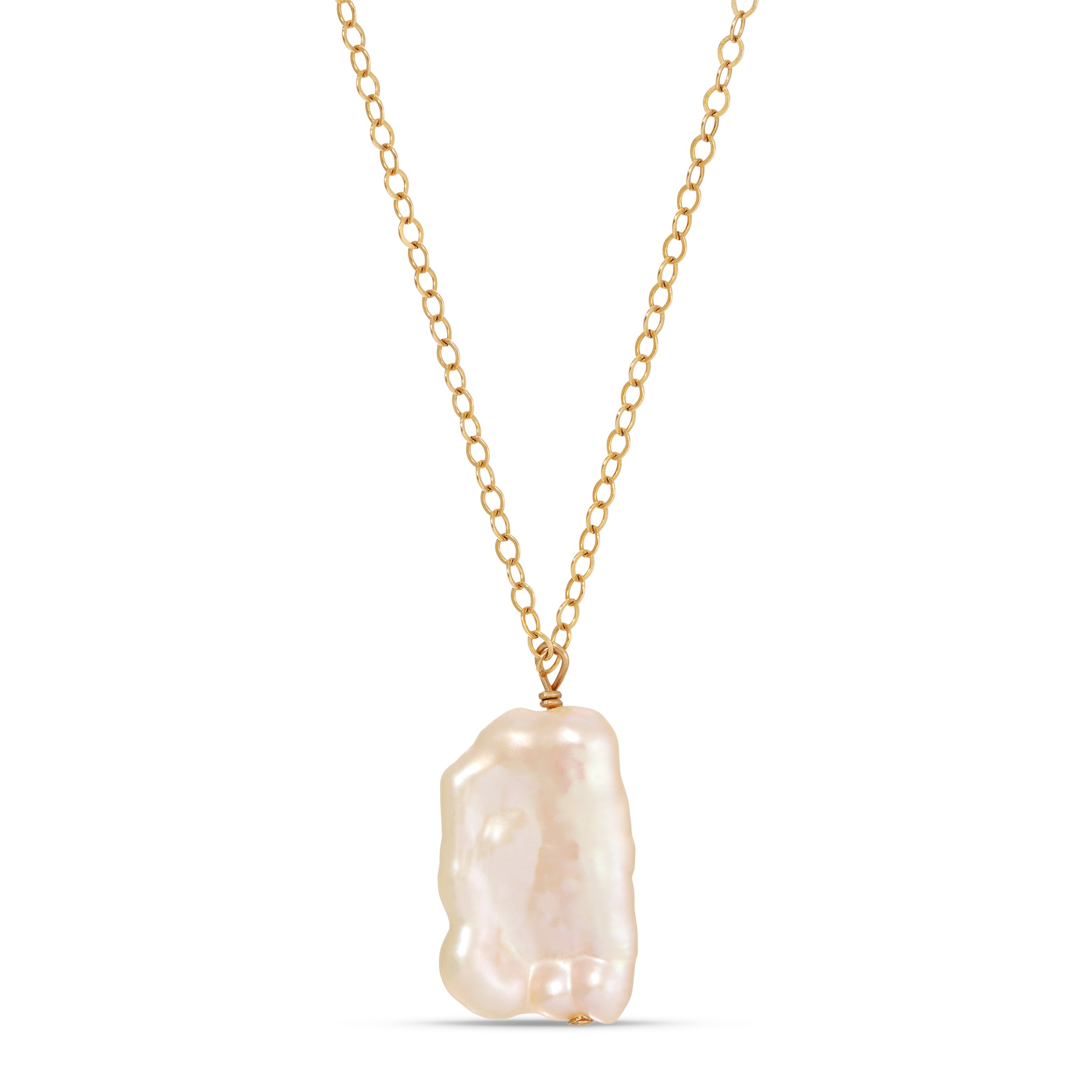 Baroque Pearl Pendant Necklace