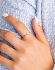 Big CZ Stone Ring