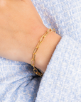 Chunky Paperclip Bracelet