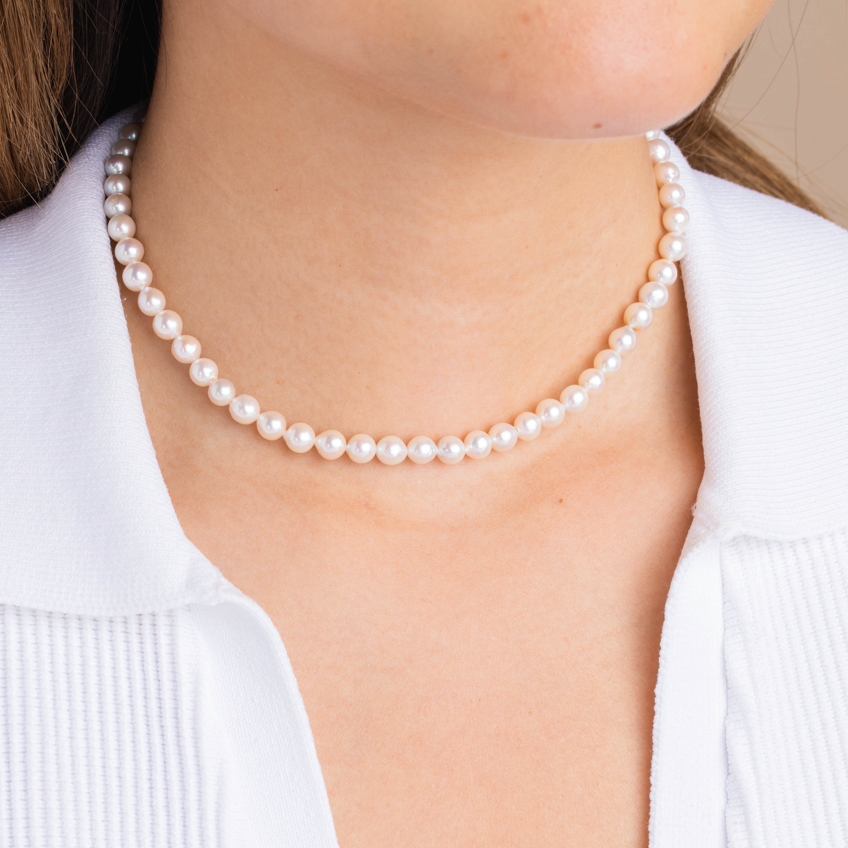 Tennessee Freshwater Pearl Choker Necklace