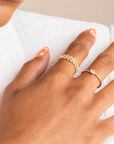 Big CZ Stone Ring