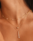Marshmallow CZ Pendant Necklace