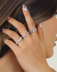 Chunky Infinity Ring