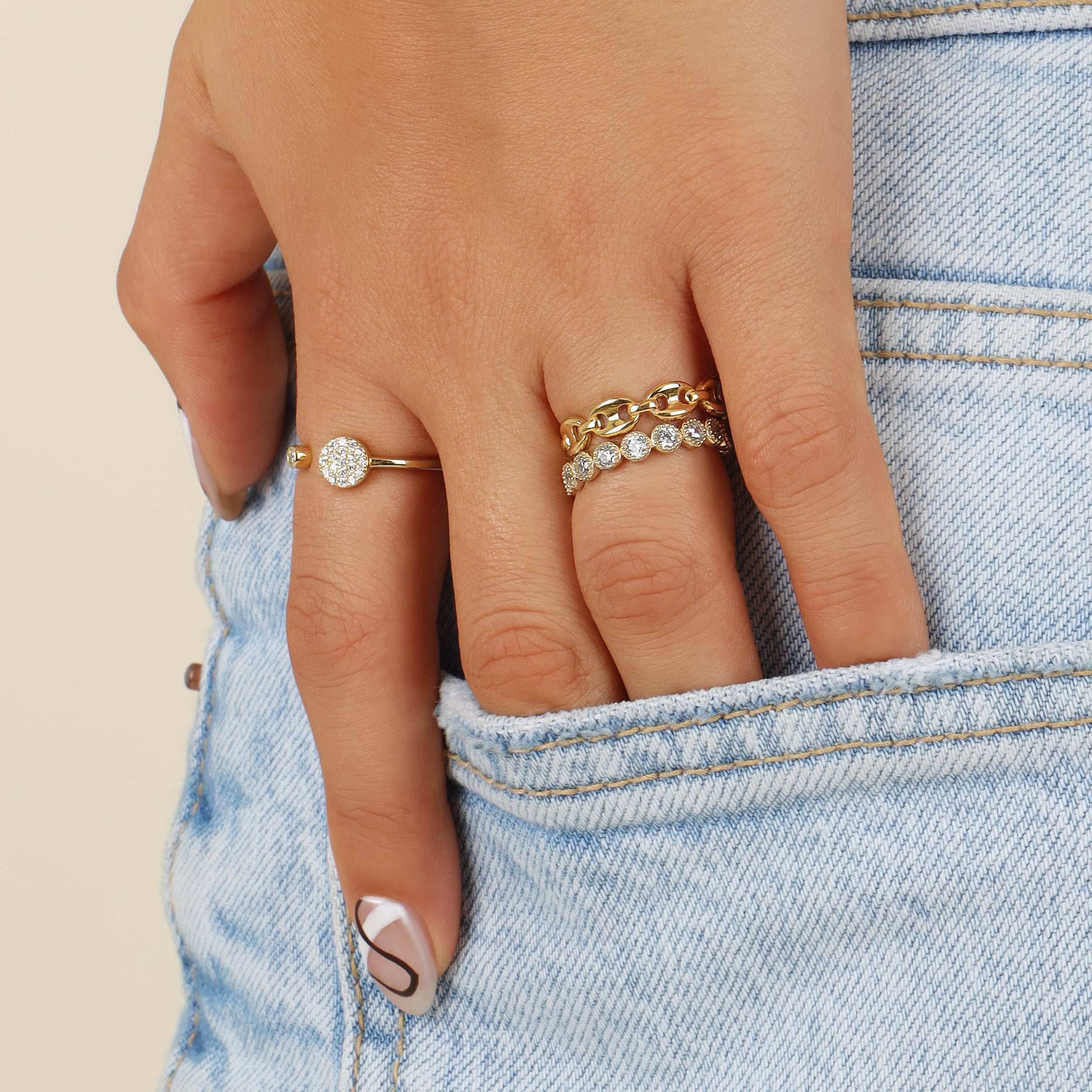 Circle Adjustable Ring