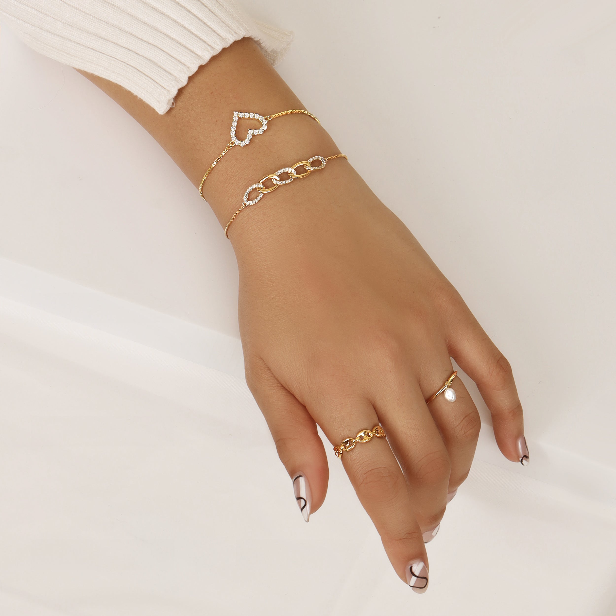 Pearl Dangle Ring
