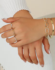 Big CZ Stone Ring